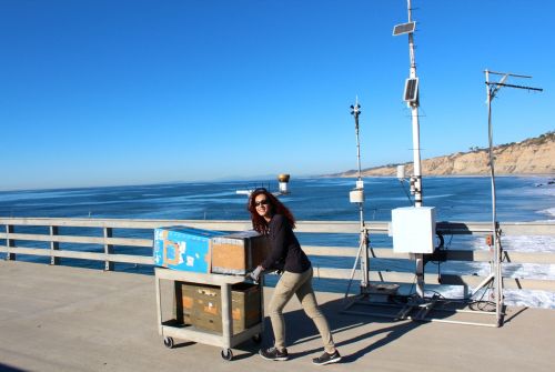 SIO pier sampling 1 SIO pier sampling 1